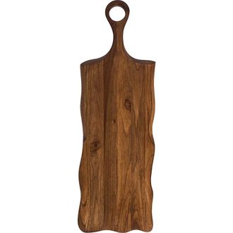 Juliska Puro Long Teak Serving Board in Brown at Nordstrom