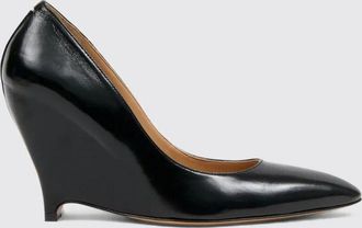 Maison Margiela D&eacute;collet&eacute; con zeppa Maison Margiela in pelle