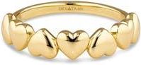 Devata Sweetheart Band Ring in Gold at Nordstrom Rack, Size 7