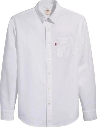 Levi's Sunset One Pocket Standard Fit Shirt - Heren - Casual Overhemden - Wit - S - Katoen - Overhemden