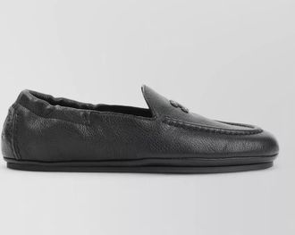 Celine loafers triomphe 05 round toe design