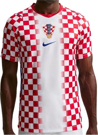Nike Croatia 2026 Match Home Replica Jersey White University Red Hyper Royal IO8621-100