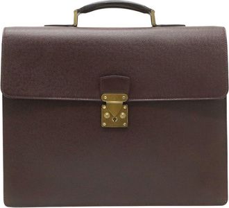 Louis Vuitton Taiga Business Briefcase (Authentic Pre-Loved)