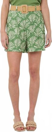 Esqualo Tropical Print Shorts In Multi