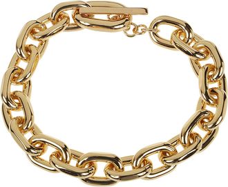 Paco Rabanne Xl Link Gold Aluminium Necklace