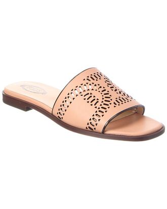 Tod's Tods Logo Leather Sandal