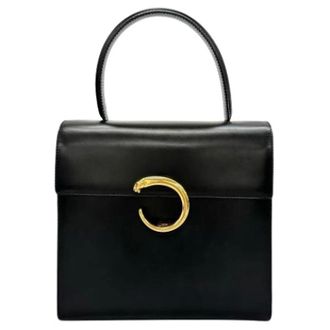 Cartier Pre-owned Handbags, female, Black, Size: ONE SIZE Pre-owned Vintage Handbag