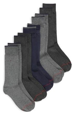 Tommy Hilfiger 5-Pack Dress Socks in Grey Assorted at Nordstrom Rack