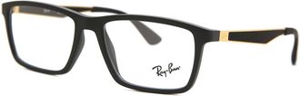 Ray-Ban Demo Rectangular Unisex Eyeglasses RX7056 5644 55