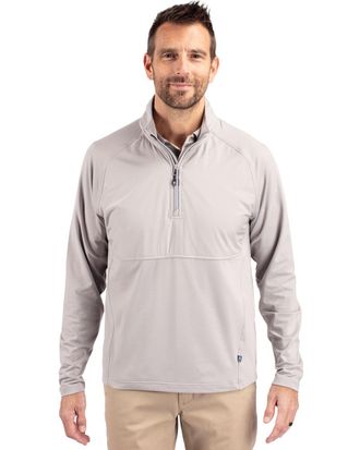 Cutter & Buck Adapt Eco Knit Hybrid Recycled Mens Quarter Zip