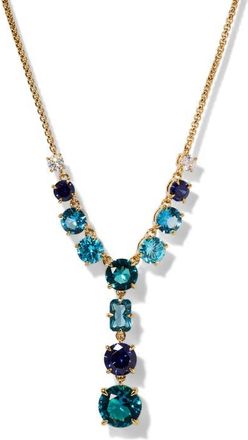 Nadri Stellar Cubic Zirconia Y-Necklace in Gold at Nordstrom