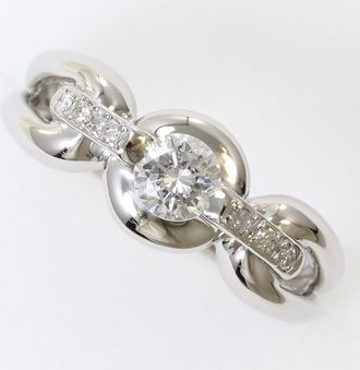 C&A Platinum Platinum 900 Band Ring (Pre-Owned)