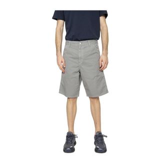 Carhartt Work in Progress Korte Broeken, Heren, Grijs, W31, Katoen, Bermuda Shorts