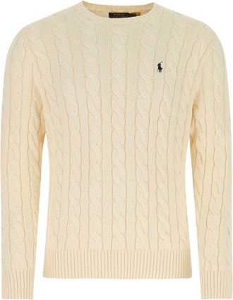 Polo Ralph Lauren Ivory Cotton Sweater