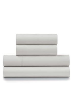 Ella Jayne Home 1200 Thread Count Cotton Sateen 4-Piece Sheet Set in Platinum at Nordstrom Rack, Size California King