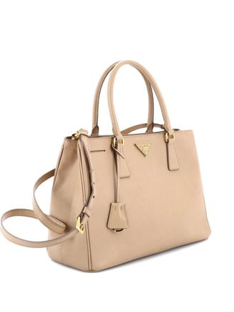Prada Gardeners Saffiano Leather Medium tote bag - Neutrals