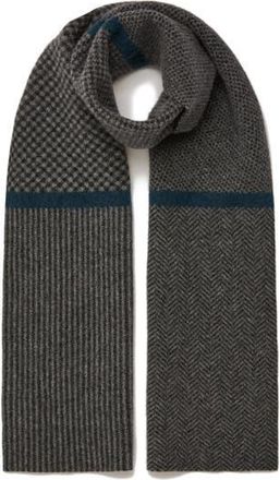 Celtic & Co. Chevron Scarf in Indigo at Nordstrom