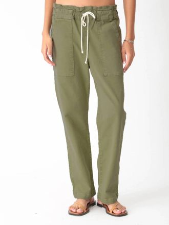Electric & Rose Easy Pants In Olive