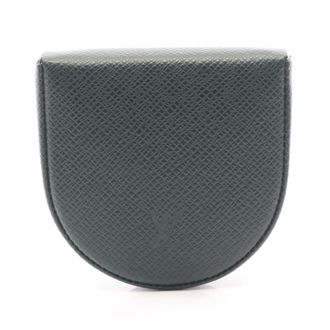 Louis Vuitton Taiga Episea Green Taiga Leather Coin Purse/Coin Case (Pre-Owned)
