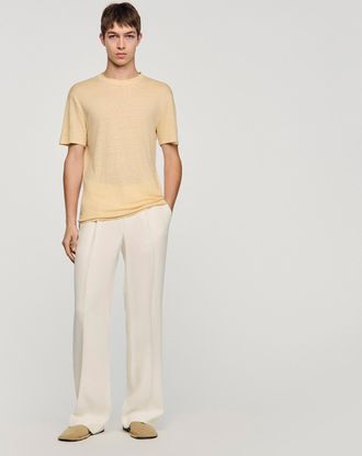 Sandro Linen T-shirt