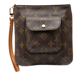 Louis Vuitton Clutch in tessuto Pre-owned - - Pre-owned - Donna - Marrone - ONE SIZE
