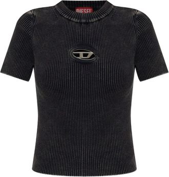 Diesel Baumwoll-T-Shirt mit Diesel-Logo
