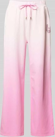 Liu Jo Sweatpants mit elastischem Bund in Rosa, Größe M