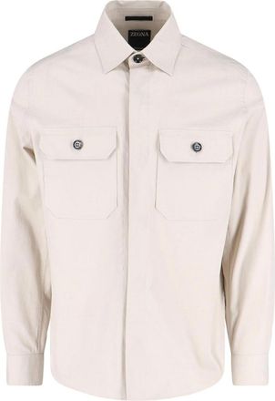 Ermenegildo Zegna Cotton Blend Shirt