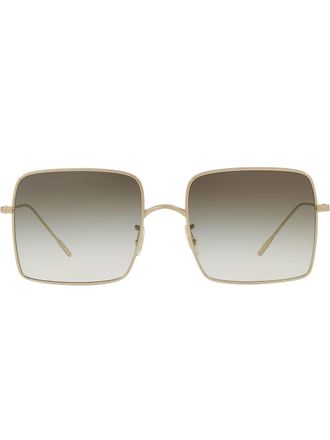 Oliver Peoples Occhiali da sole squadrati Rassine - Effetto metallizzato