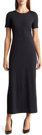 Theory Cherryal Travel Maxi Dress in Black at Nordstrom Rack, Size X-Small