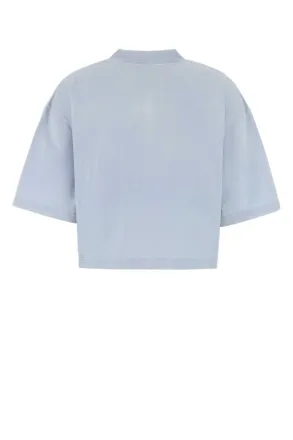 Marni Logo-Embroidered Cotton T-Shirt - Blue
