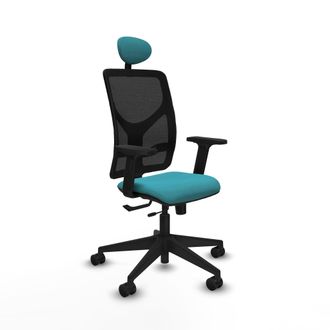 Piqueras y Crespo Silla De Oficina Piqueras Y Crespo Motilla Negro Acolchado Espuma