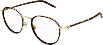 Montblanc Premium Bril met Topkwaliteit - unisex - Brillen - Geel - 49 MM - Accessoires