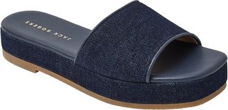 Jack Rogers Bay Flatform Denim Sandal
