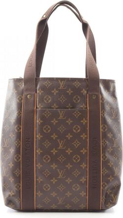 Louis Vuitton Brown Coated Canvas Monogram Pvc Leather Handbag Tote Bag (Pre-Owned)