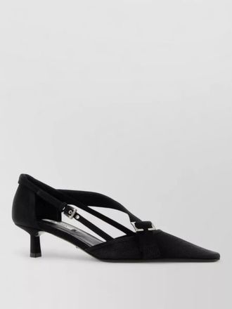 Prada canvas pumps