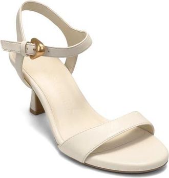 Aerosoles Divia Ankle Strap Sandal in Eggnog Fx Nappa at Nordstrom, Size 9.5