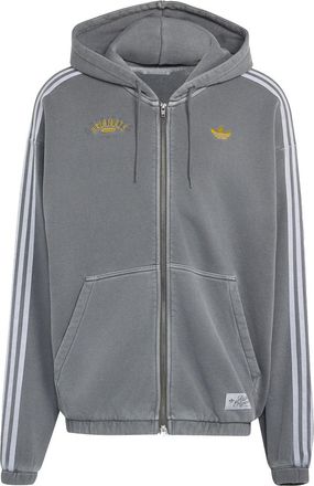adidas Originals Zip Thru Hoodie Grigio