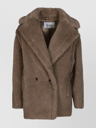 Max Mara silk-blend coat