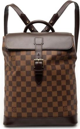Louis Vuitton Pre-owned Backpacks, female, Brown, Size: ONE SIZE Pre-owned Convertible Backpack