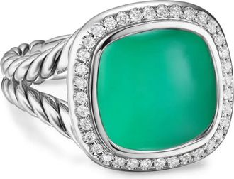 David Yurman Anello Albion in argento sterling con diamanti