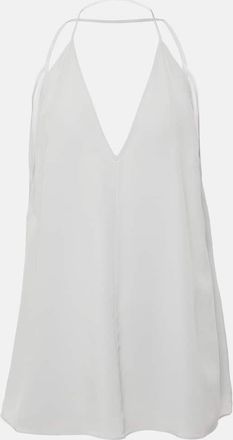 Toteme Halterneck silk crepe de chine top