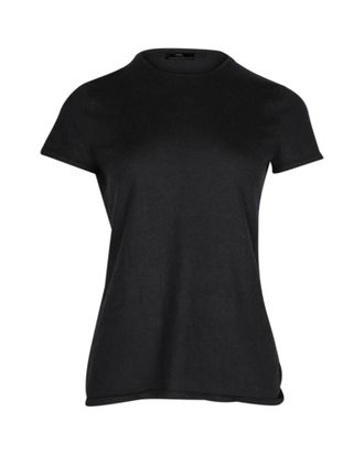 Ralph Lauren Basic Slim-Fit Short Sleeve T-shirt in Black Cashmere