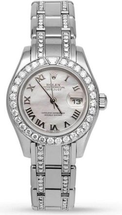 Rolex Pre-owned Rolex Datejust Automatic Chronometer Diamond Ladies Watch 80329 MRPM