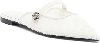 Karl Lagerfeld Vadyn Mule in Bright White at Nordstrom Rack, Size 8.5