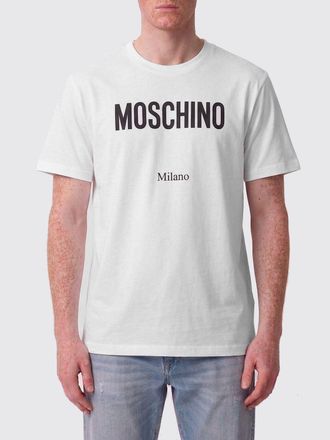 Moschino T-shirt in cotone con logo Moschino Couture