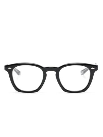Eyevan 7285 round-frame glasses - Black