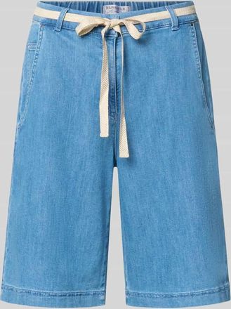 Raphaela by Brax Wide Fit Bermuda aus Baumwoll-Mix in Blau, Gr&ouml;&szlig;e 38