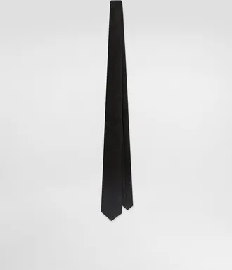 Dolce & Gabbana Satin Tie - Man Ties And Pocket Squares Black Onesize