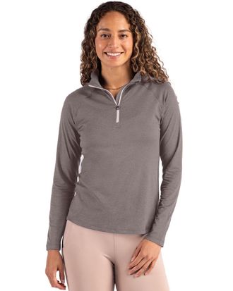 Cutter & Buck Coastline Epic Comfort Recycled Womens Quarter Zip